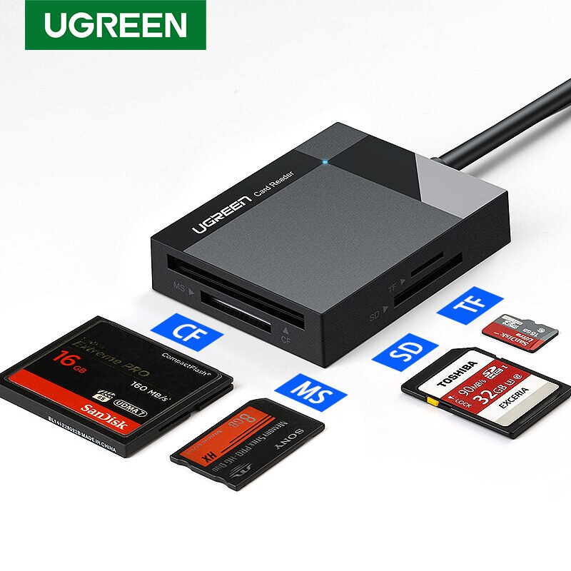 Ugreen usb 3.0 leitor de cartão sd