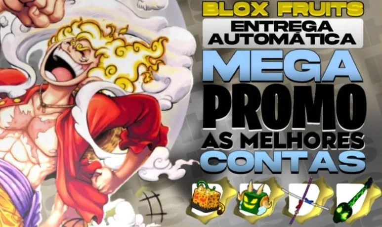 Contas Blox Fruits Level Max 2550, Diversos Tipos. [roblox]
