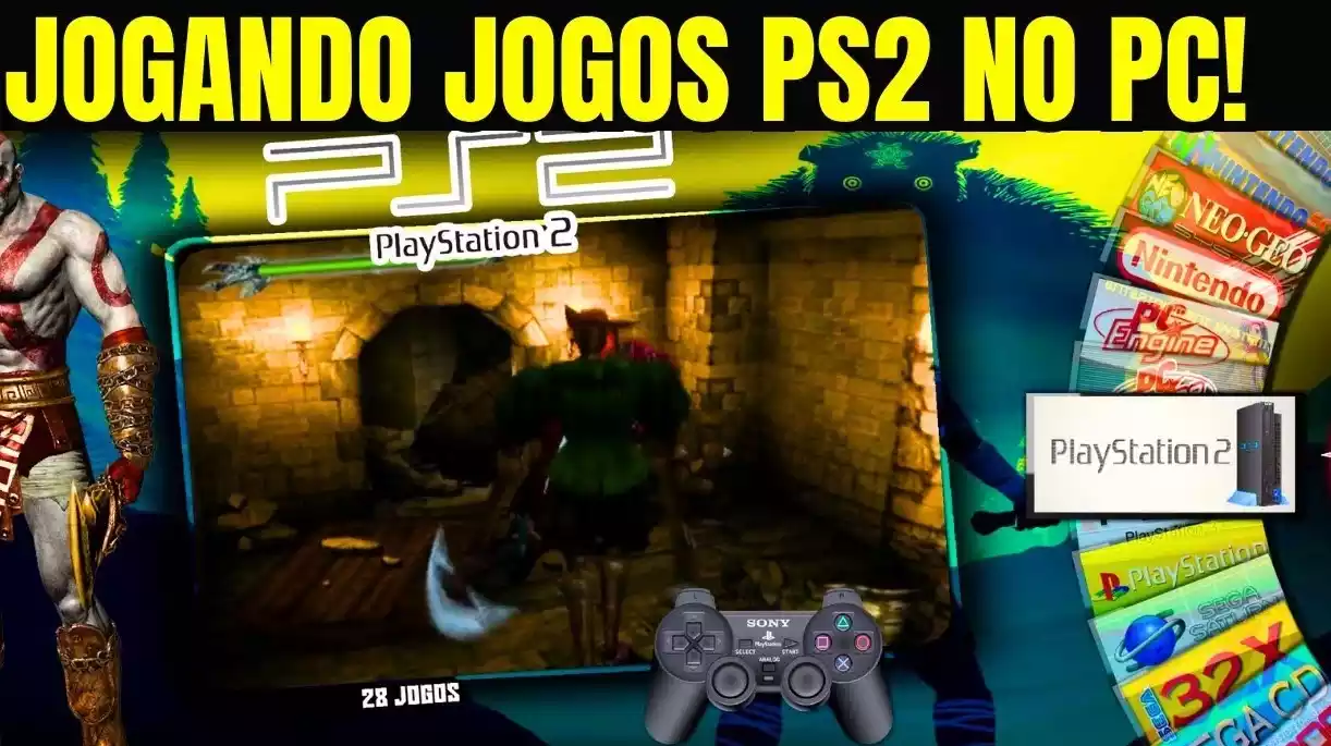 GPBOX PREMIUM 2.0 - Sistema Multijogos Exclusivo para PC - Incluso jogos de PS2, PS3 e Xbox360