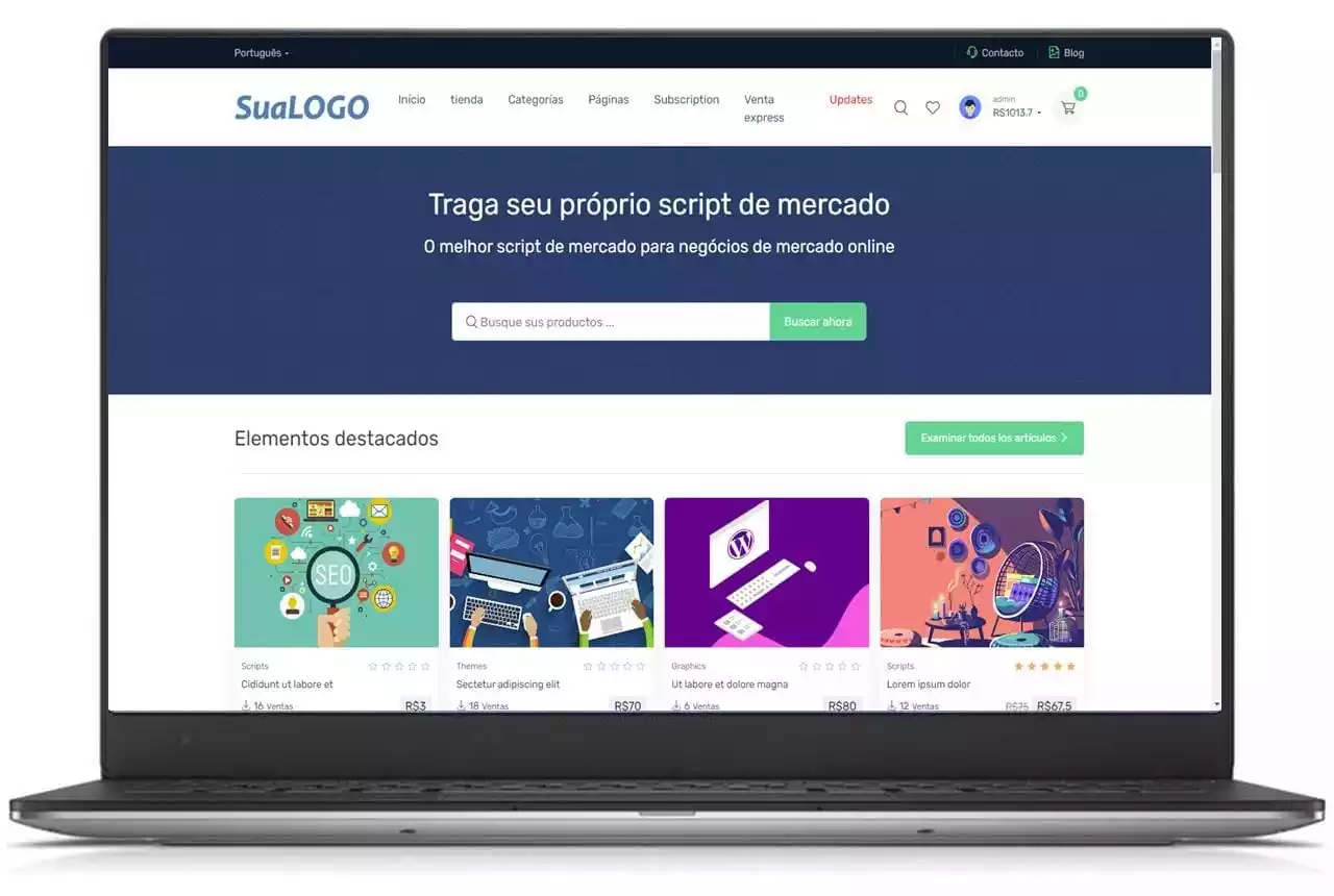 Loja Virtual Para Produto Digital Em Php com Venda Por Assinatura
