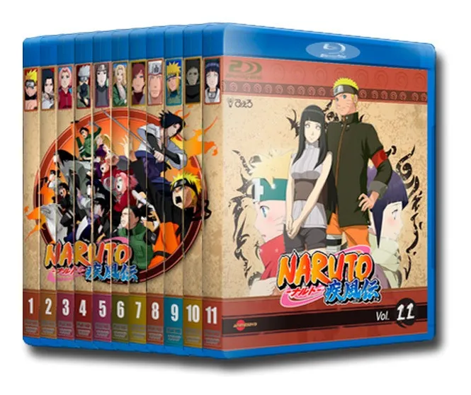 Naruto Shippuden Completo Blu-ray