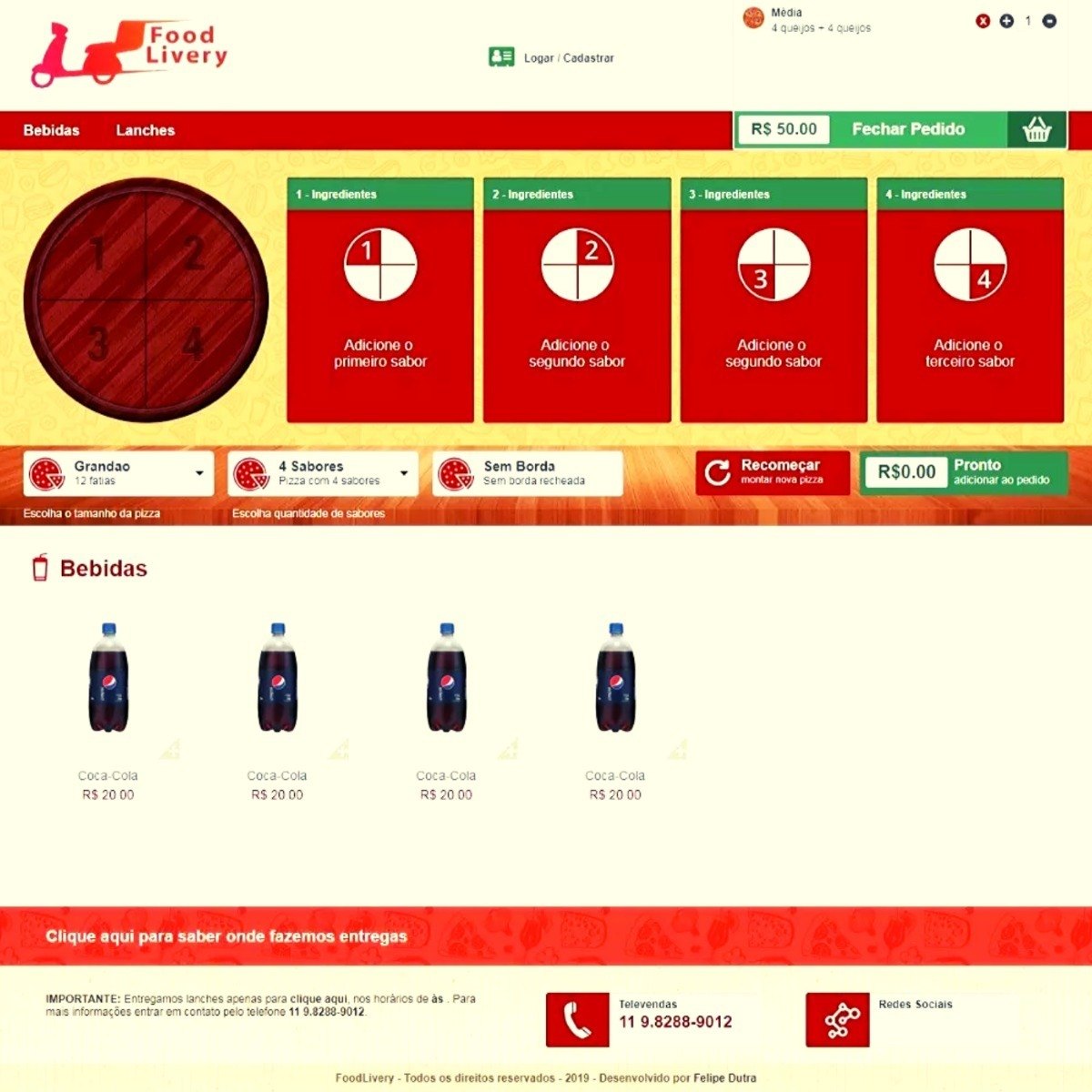 Sistema Pdv Delivery E Aplicativo Web Código Fonte Revenda