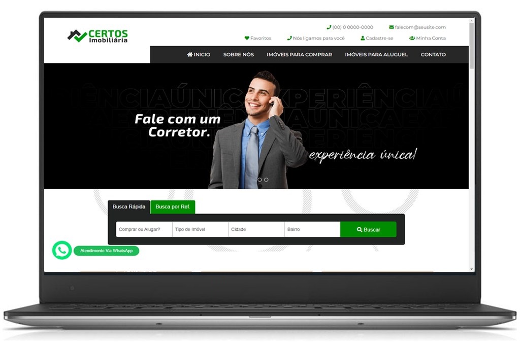 Site Pronto Para Imobiliárias e Corretores 100% responsivo em PHP MySQL