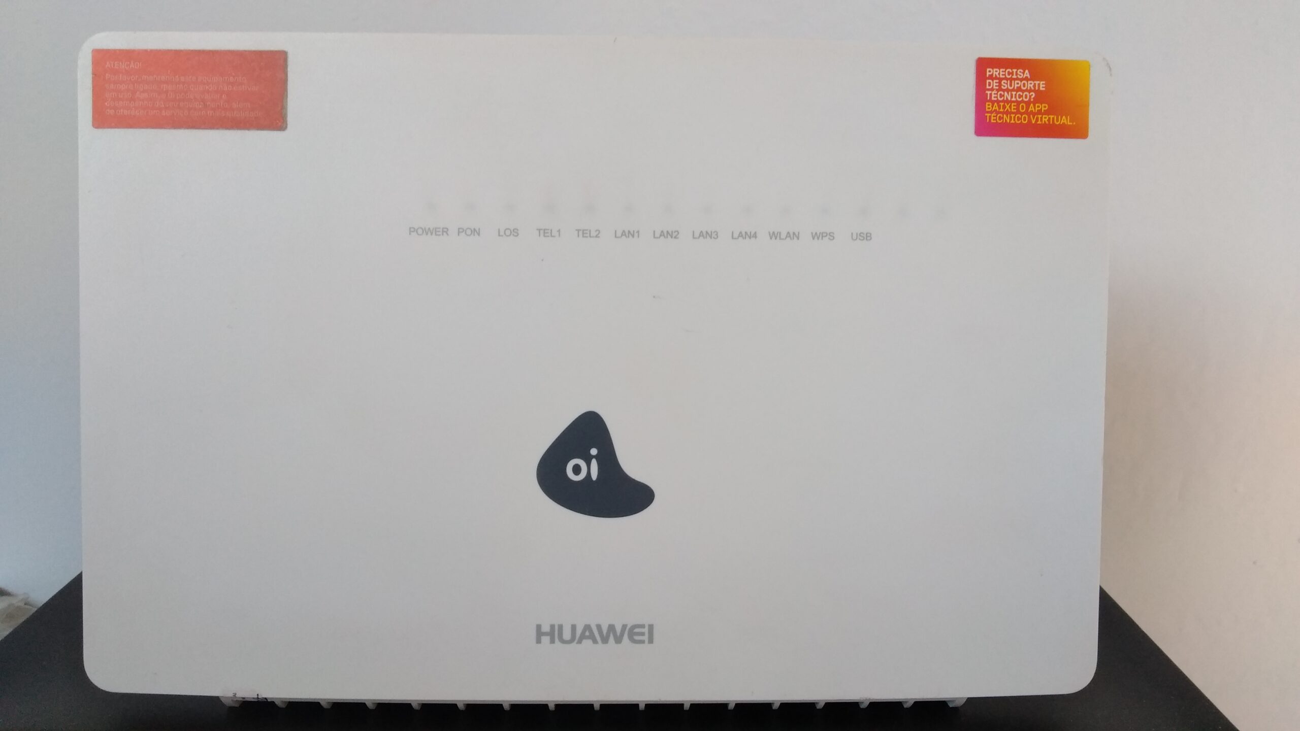 Modem roteador com wifi huawei echolife hg8245q2 DESBLOQUEADO