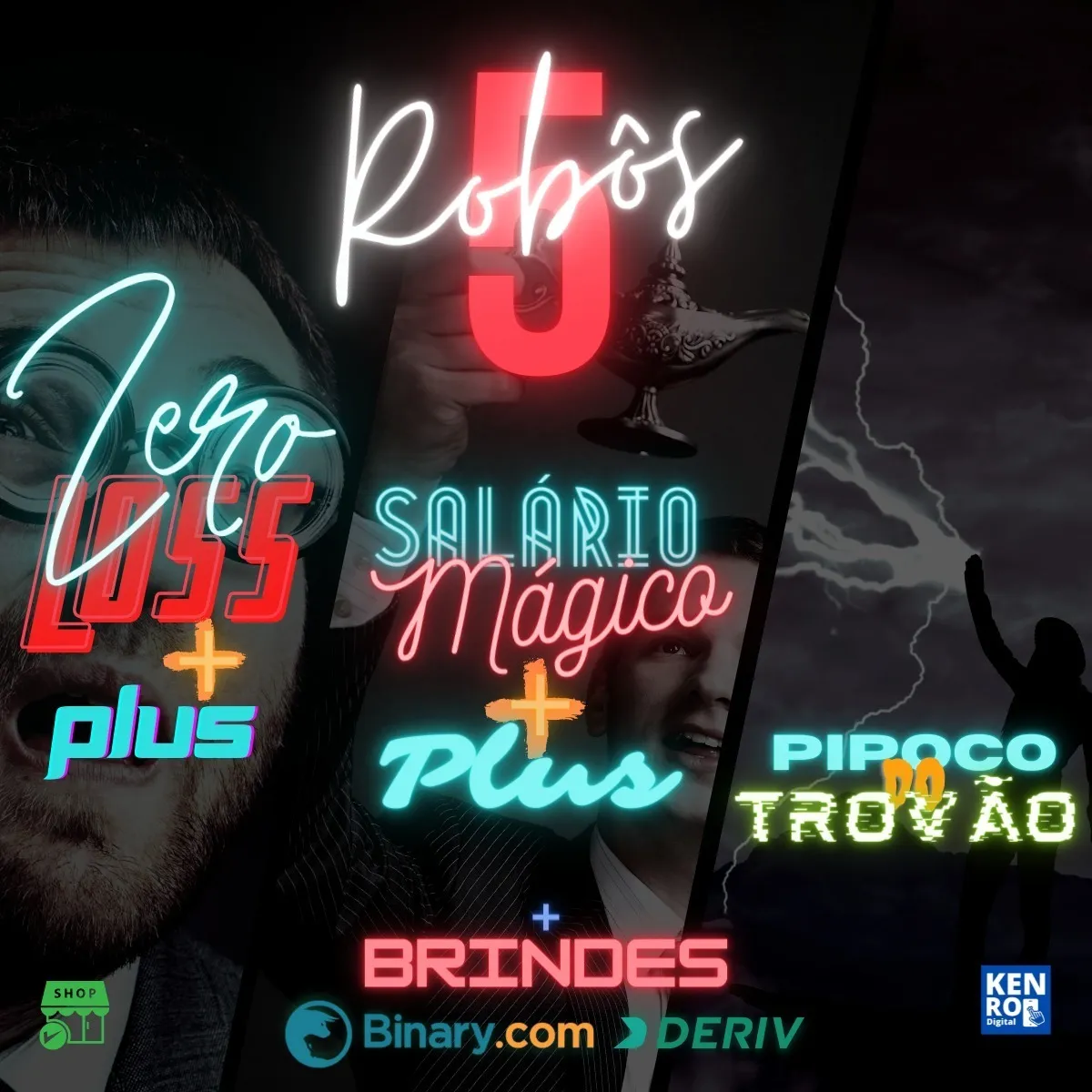 Robô Zero Loss, S.m. E Outros +40 Bots Binary Deriv
