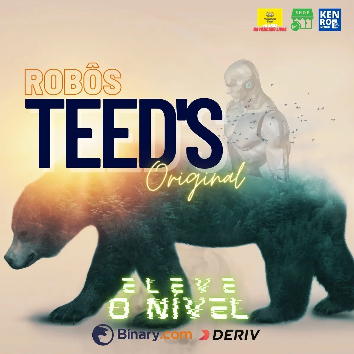Robôs Teed's Original + Mega Pack +160 Bots - Binary Deriv