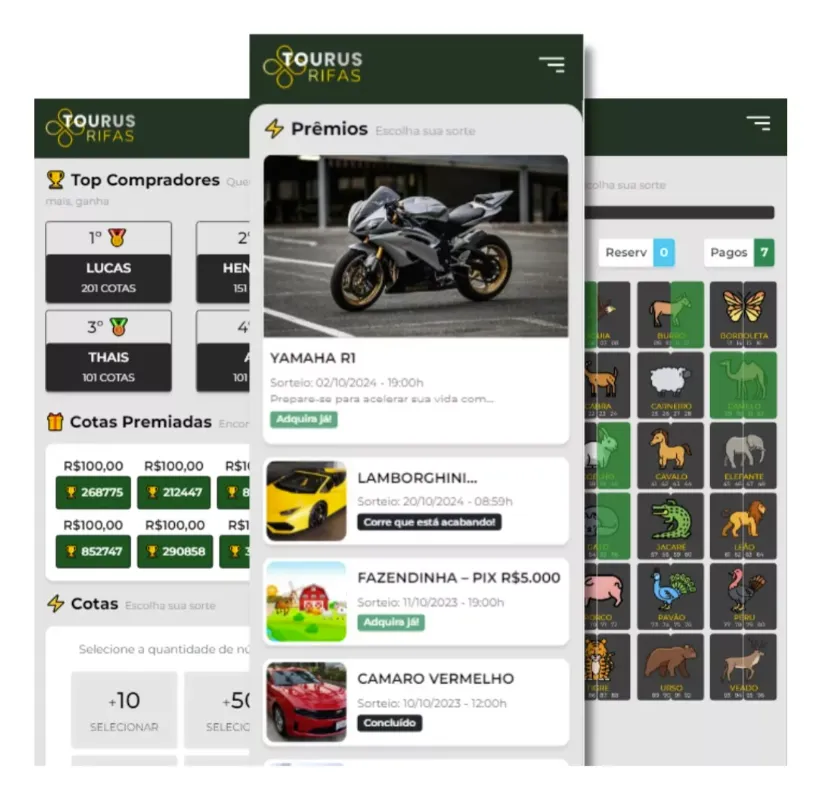Sistema de Rifas Online Completo