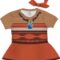 Body Saia Faixa De Cabelo Bebê Fantasia Traje Moana Princesa