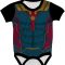 Body de Bebê Personalizado Traje Fantasia Herói Vingadores Avengers Visão