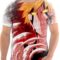Camiseta Camisa Bleach Ichigo Hollow 001