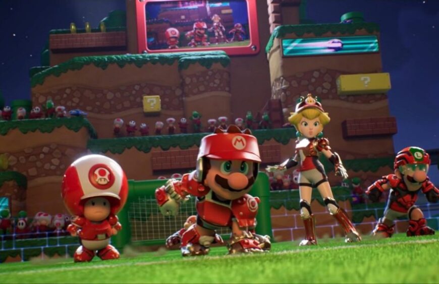 Nintendo revela cena de abertura de Mario Strikers Battle League