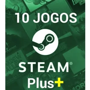 10 Chaves Aleatórias Steam Plus - 10 Steam Random Premium Key