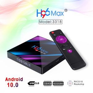 H96 Max Android Tv Set Top Box 4gb 64gb 4k Bt