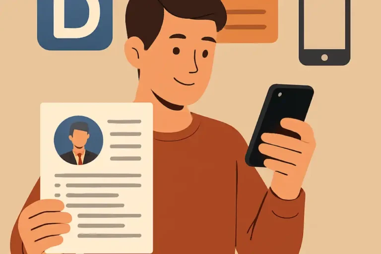 5 Apps para Fazer Currículo Grátis no Celular