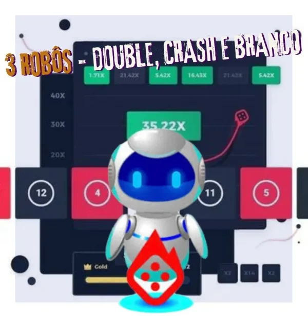 3 Bot Blaze - Robô Double - Robô Crash - Robô Do Branco