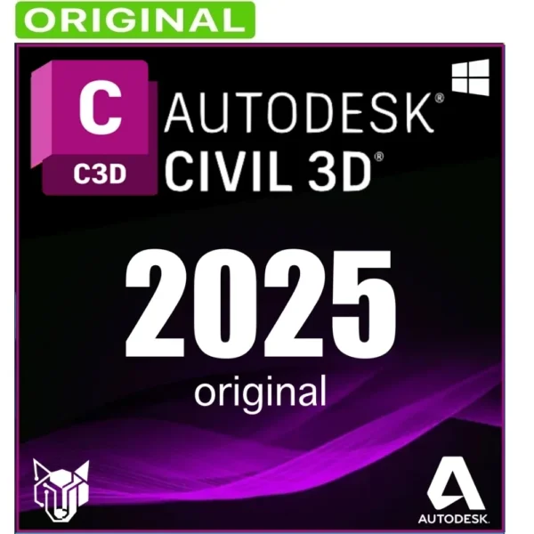 AutoDesk Civil 3D 2025 para Windows - Original