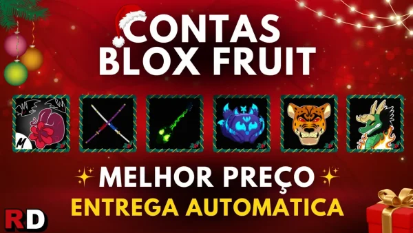 Contas blox fruits Roblox mais de 50 tipos de contas