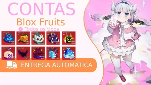 Contas de Blox Fruits Level Max