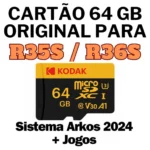 Micro Sd Com Sistema ArkOs 2024 + Jogos Para R35S e R36S Game Console Cartão Original