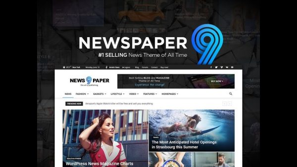 Newspaper V9.7.1 WordPress theme