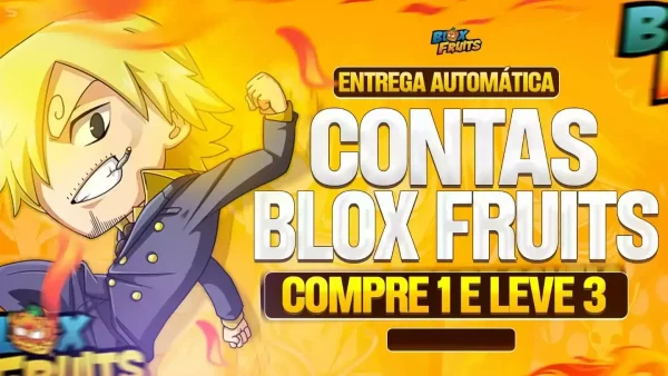 Pague 1 e leva 2 as melhores contas de blox fruits baratas roblox