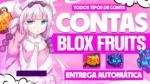 Promoção conta level máximo + godhuman Kitsune roblox blox fruits