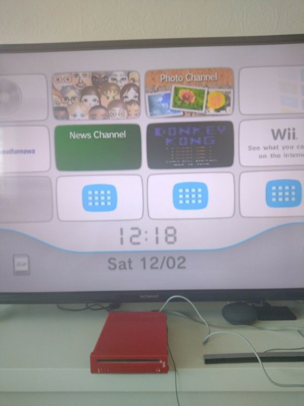 Nintendo Wii Vermelho Edição Limitada 25 anos