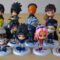 Action Figures Naruto para decoração.