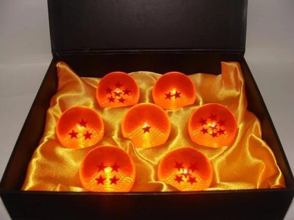 Dragon Ball Z - 7 Esferas Do Dragão Na Caixa