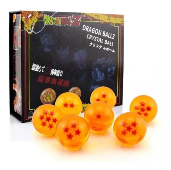 Dragon Ball Z - 7 Esferas Do Dragão Na Caixa
