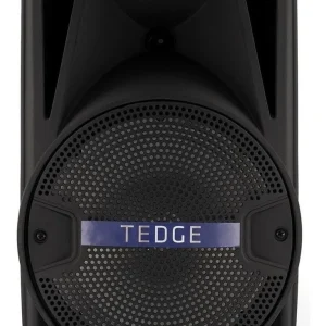 Caixa de som Tedge 8 portátil com bluetooth preta