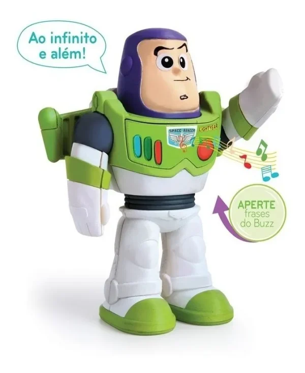 Toy Story Woody E Buzz Lightyear Kit Boneco Fala Frases Elka