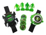 2 Relógios Ben 10 Ominitrix / Lançador Disco / Luz E Som