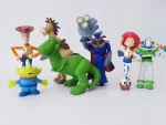 Bonecos Toy Story 4 Kit C/ 7 Miniaturas Zurg Wood Buzz T005