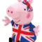 Peppa Pig Pelúcia Peppa Pig Papai George Mamãe Princesa Dtc