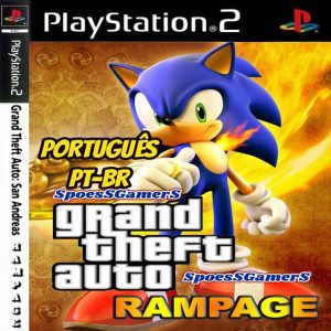 GTA San Andreas Sonic Rampage PS2