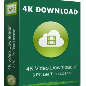 4k Video Downloader V.4.9.3 Vitalício