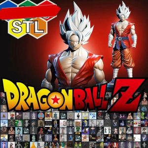 Pack De Stl Para Impressão 3D – Dragon Ball Z