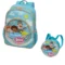 Kit Escolar Infantil Mochila e Lancheira Mundo Bita Céu Azul