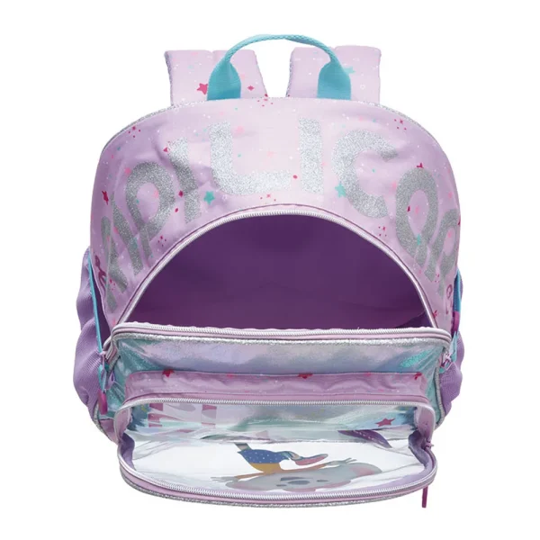 Kit Mochila Lilica Ripilica + Estojo Infantil Escolar Pacific