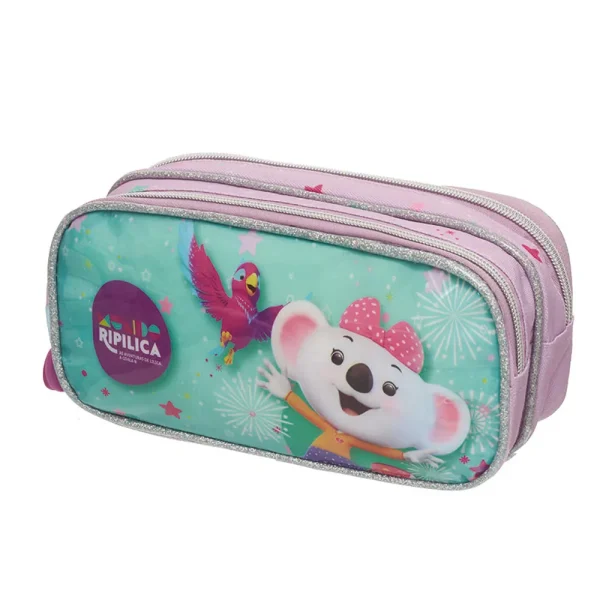 Kit Mochila Lilica Ripilica + Estojo Infantil Escolar Pacific
