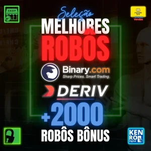 Pacote Melhores Robôs Da Binary + Cursos + Bônus +2000 Bots