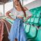 Saia Midi Jeans Assimetrica True Jeans