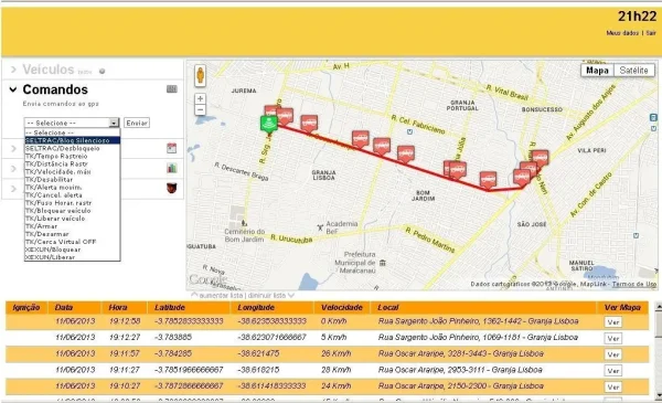 Central De Rastreamento Veicular Script Php Mysql Sistema