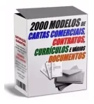 2.000 Modelos De Cartas Comerciais, Pessoais E Contratos
