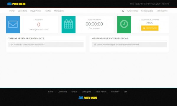 Script Php Gerenciamento Funcionários Ponto Digital Web