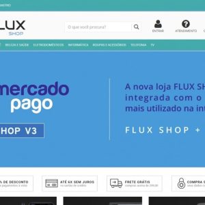 Loja Virtual Fluxshop - C/ Pagseguro - Mercado Pago