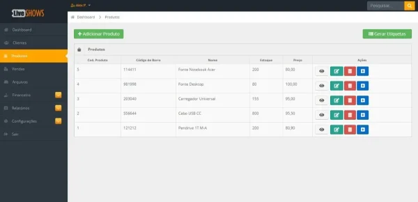 Sistema De Vendas E Cadastro De Clientes - Script Php