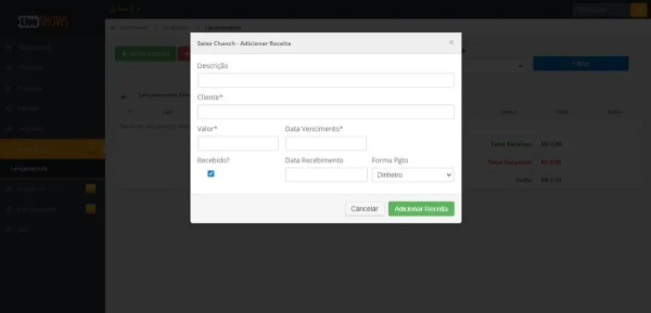 Sistema De Vendas E Cadastro De Clientes - Script Php