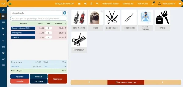 Sistema Gestão Barbearia Pdv + Agenda Script Php